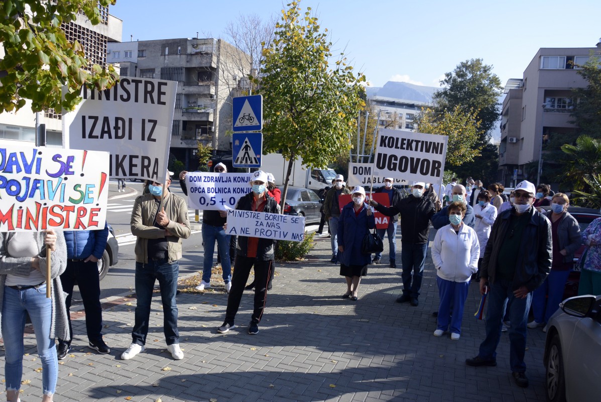 Sud u Mostaru zabranio štrajk zdravstvenih radnika